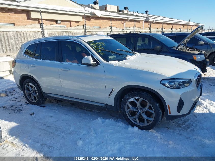 2022BMWX3|5UX53DP02N9L35367