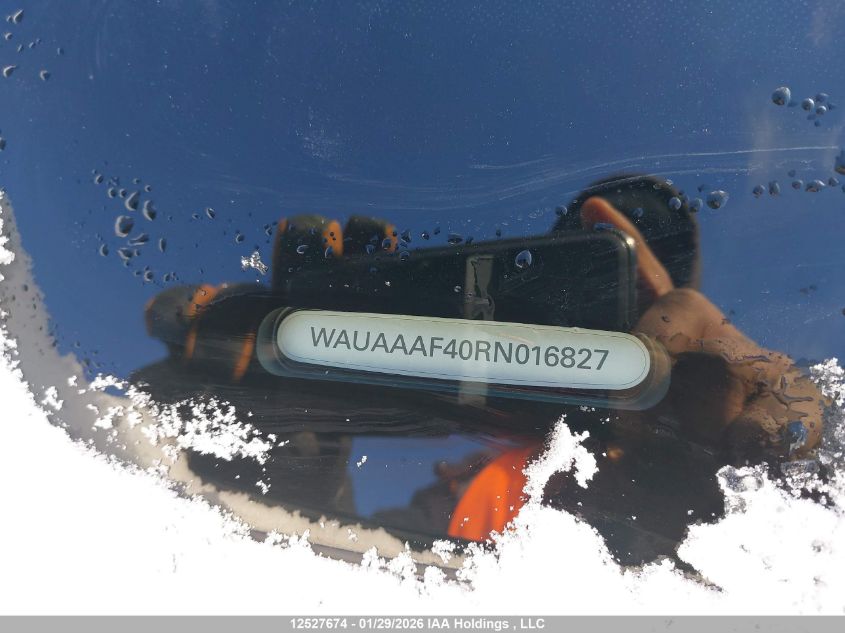 2024AUDIA4|WAUAAAF40RN016827