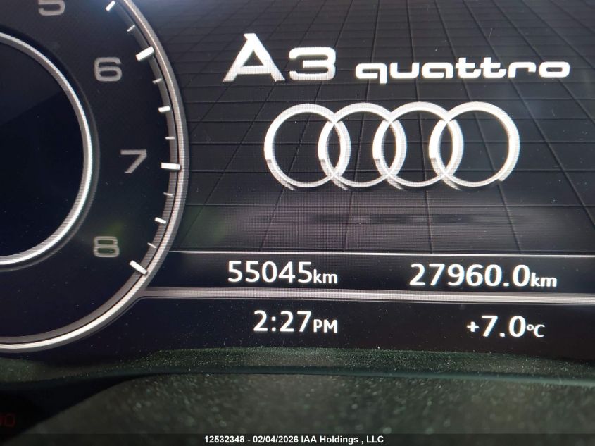 2020AUDIA3|WAUKEGFF6LA001244