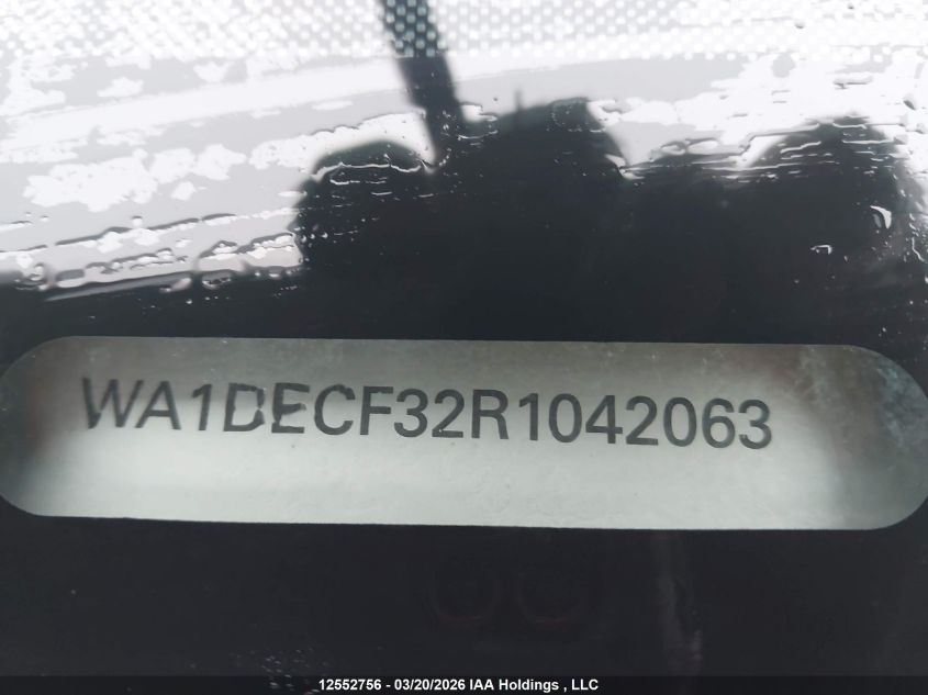 2024AUDIQ3|WA1DECF32R1042063