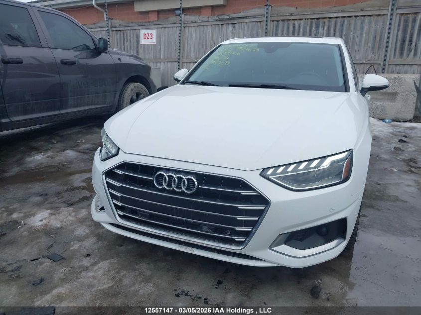2020AUDIA4|WAUANAF44LA051566