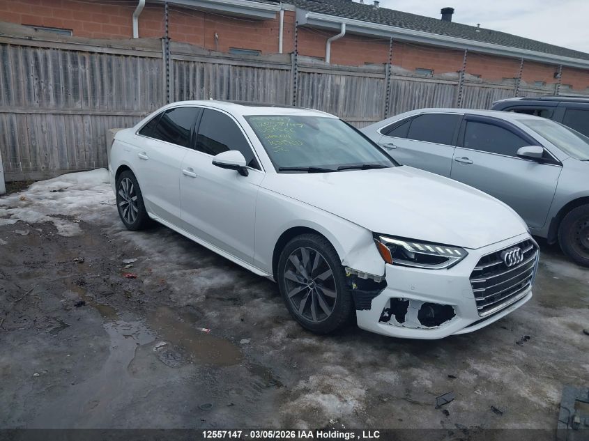 2020AUDIA4|WAUANAF44LA051566