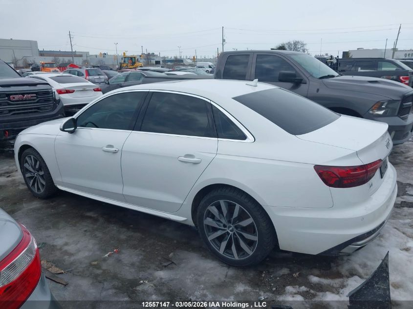 2020AUDIA4|WAUANAF44LA051566