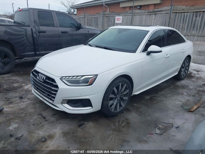 2020AUDIA4|WAUANAF44LA051566