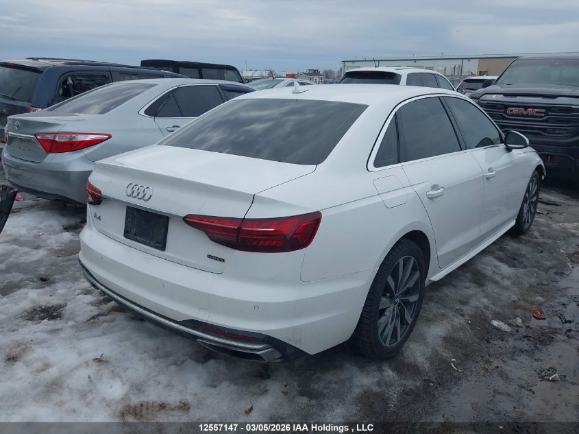 2020AUDIA4|WAUANAF44LA051566