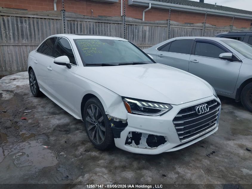 2020AUDIA4|WAUANAF44LA051566