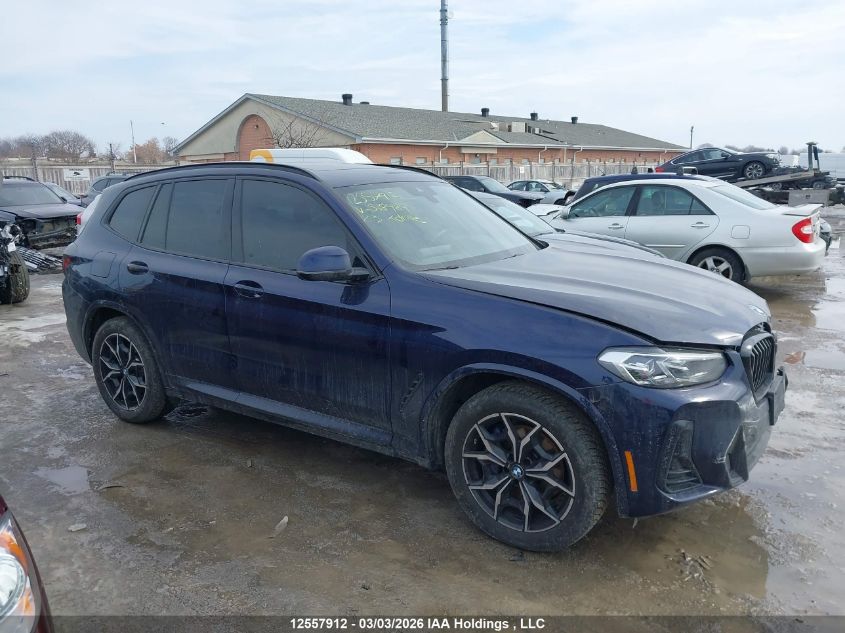2023BMWX3|5UX53DP06P9S18989