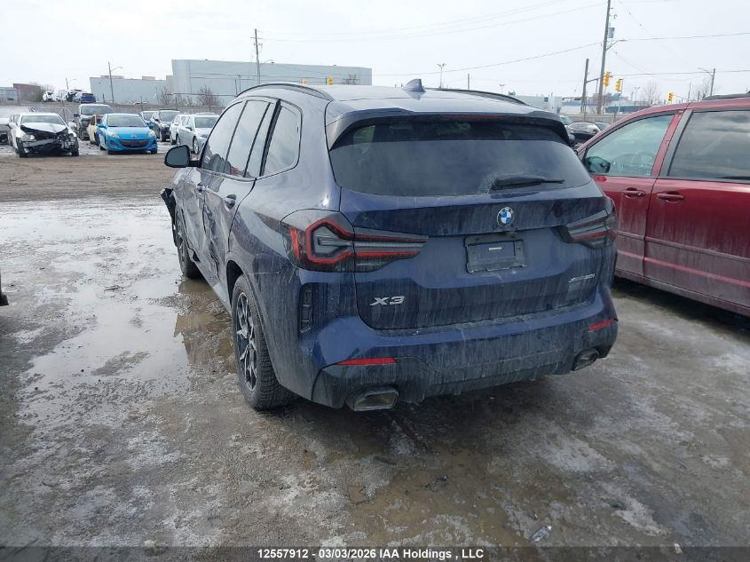 2023BMWX3|5UX53DP06P9S18989