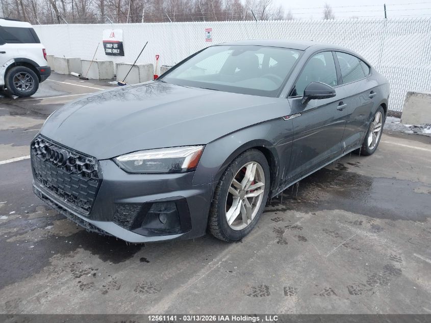 2022AUDIA5|WAUFACF59NA015834