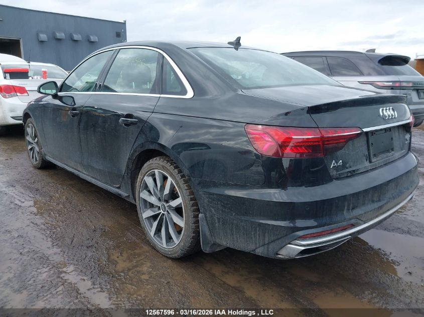 2021AUDIA4|WAUAAAF40MA075327