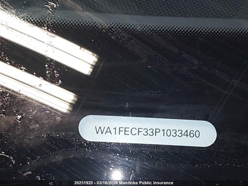 2023AUDIQ3|WA1FECF33P1033460