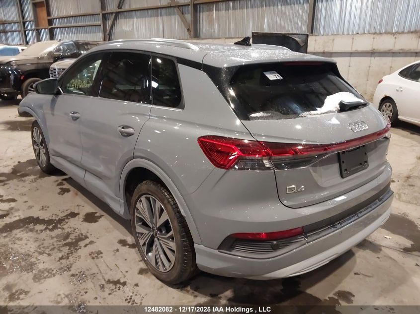 2025 AUDI Q4 | WA1GUAFZ3SP044335