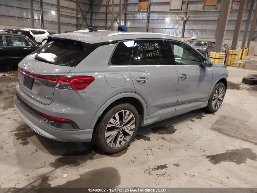 2025 AUDI Q4 | WA1GUAFZ3SP044335