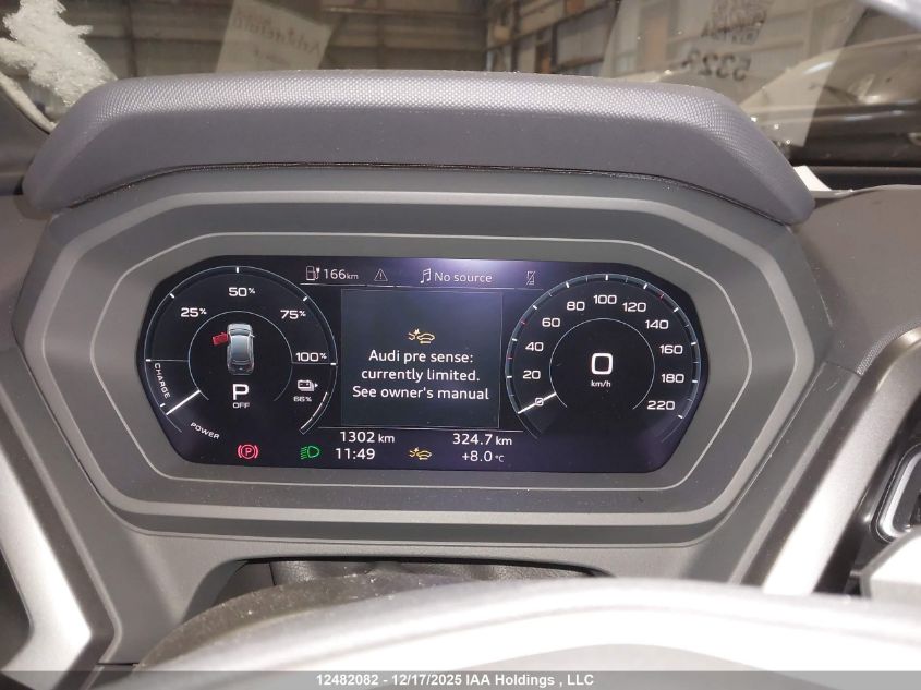 2025 AUDI Q4 | WA1GUAFZ3SP044335