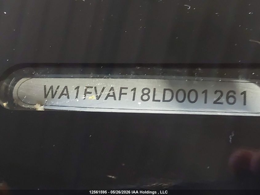 2020 AUDI Q8 | WA1FVAF18LD001281