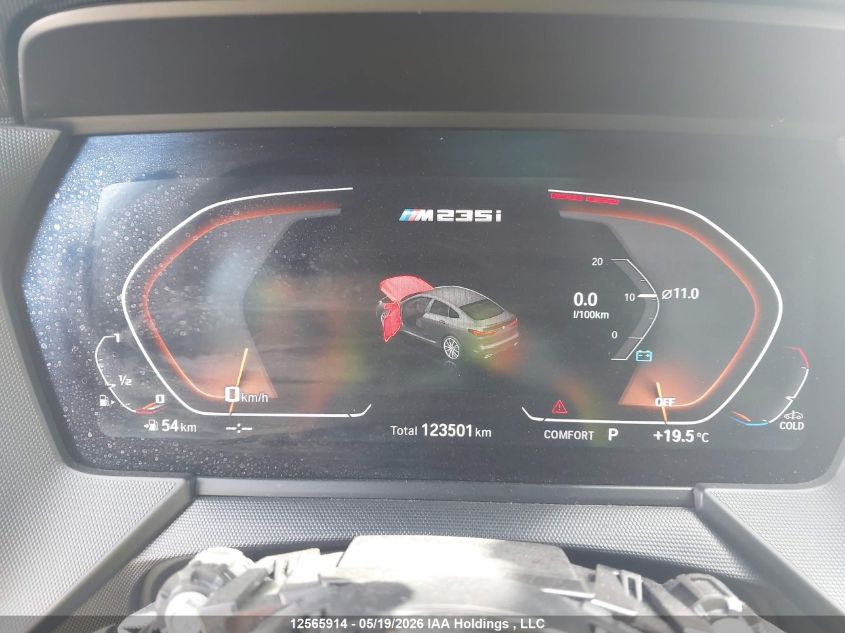 2020 BMW M235XI | WBA13AL04L7F77008