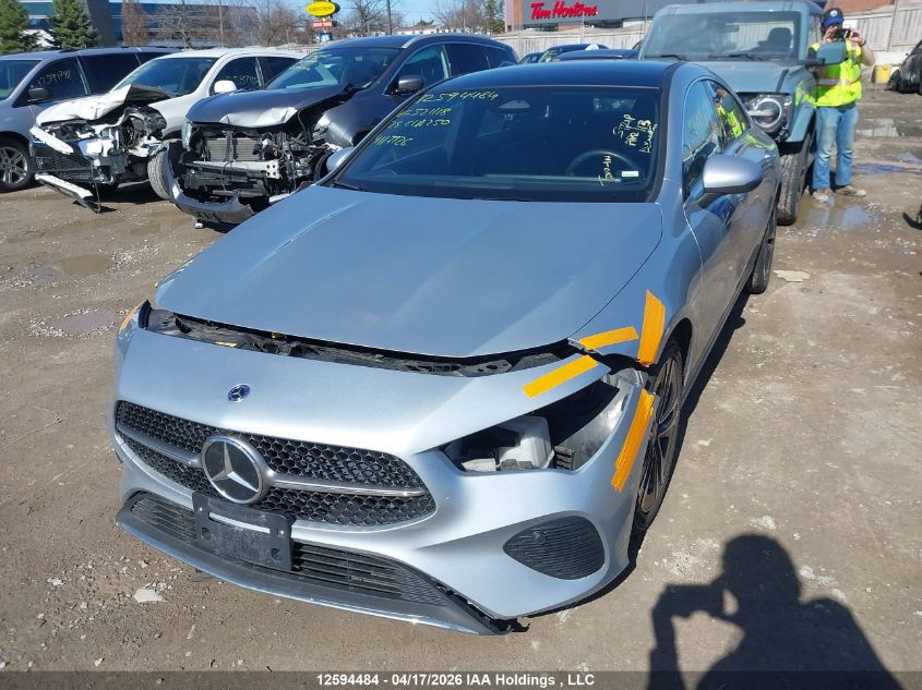 2025 MERCEDES-BENZ CLA | W1K5J4HB2SN521118