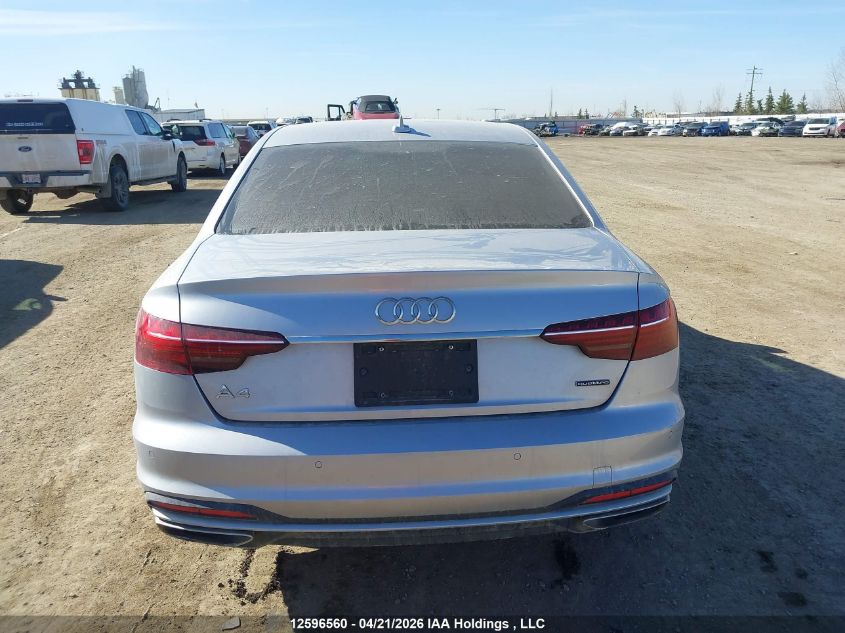 2020 AUDI A4 | WAUANAF42LN010944