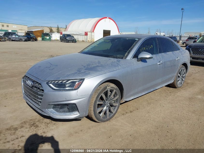 2020 AUDI A4 | WAUANAF42LN010944