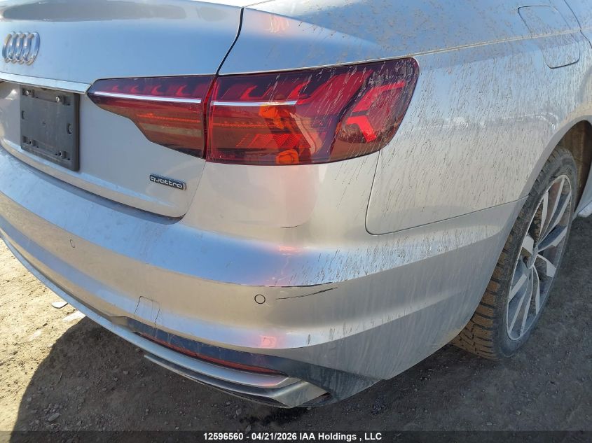 2020 AUDI A4 | WAUANAF42LN010944