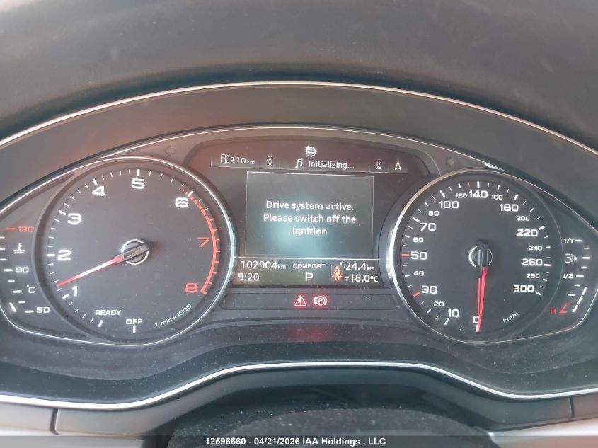 2020 AUDI A4 | WAUANAF42LN010944