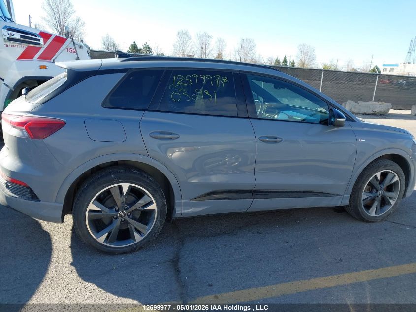 2023 AUDI Q4 | WA1L2AFZXPP030931