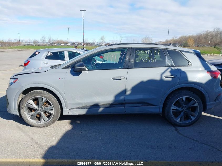 2023 AUDI Q4 | WA1L2AFZXPP030931