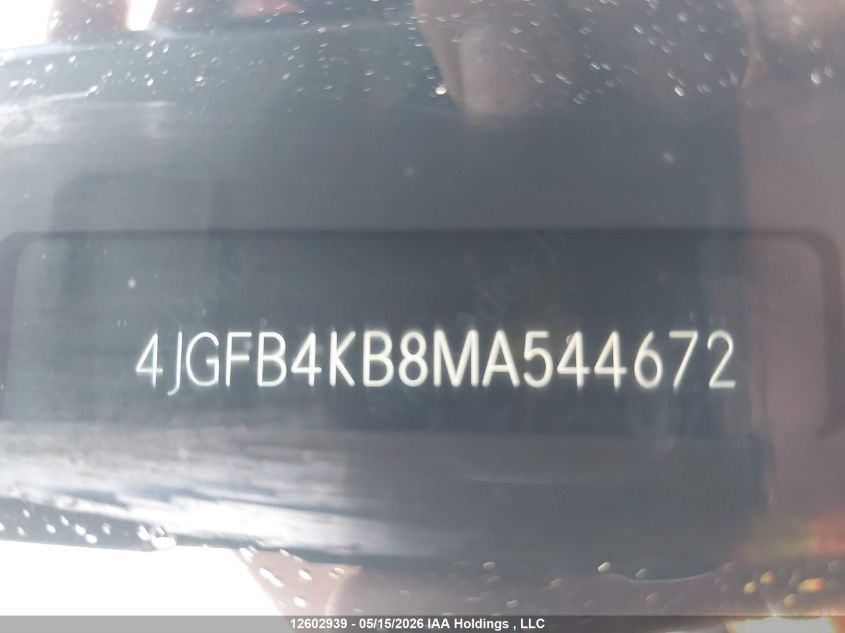2021 MERCEDES-BENZ GLE | 4JGFB4KB8MA544672