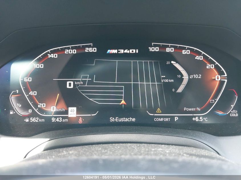 2021 BMW M340XI | 3MW5U9J05M8B89105
