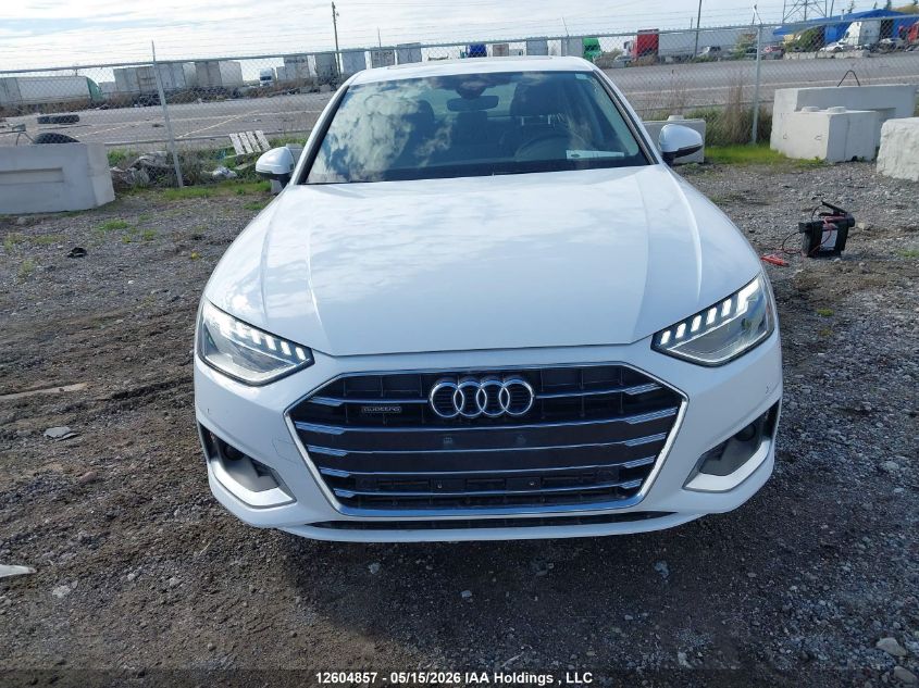 2024 AUDI A4 | WAUAAAF46RN006089