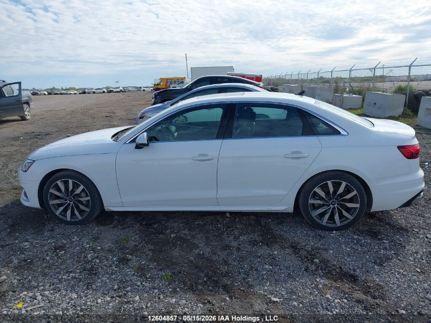 2024 AUDI A4 | WAUAAAF46RN006089
