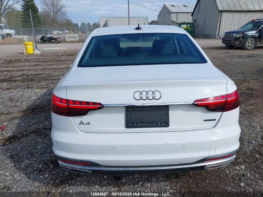 2024 AUDI A4 | WAUAAAF46RN006089