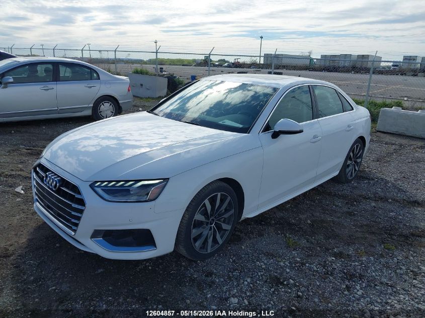 2024 AUDI A4 | WAUAAAF46RN006089