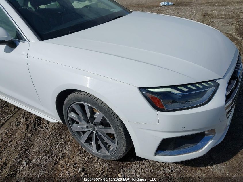 2024 AUDI A4 | WAUAAAF46RN006089