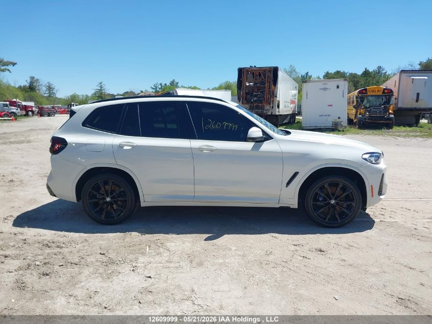 2022 BMW X3 | 5UX53DP06N9K40861