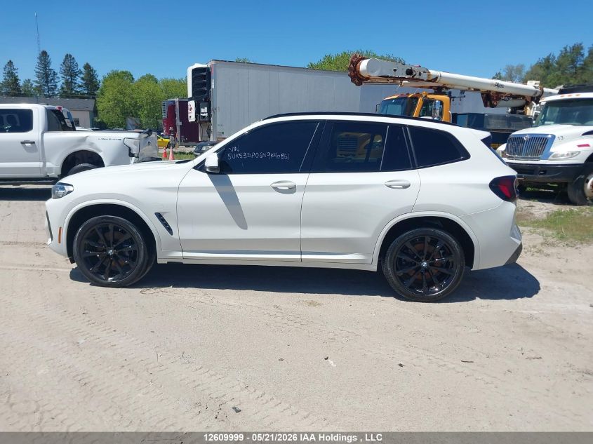 2022 BMW X3 | 5UX53DP06N9K40861