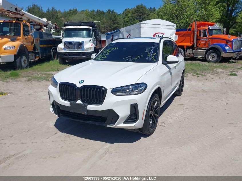 2022 BMW X3 | 5UX53DP06N9K40861