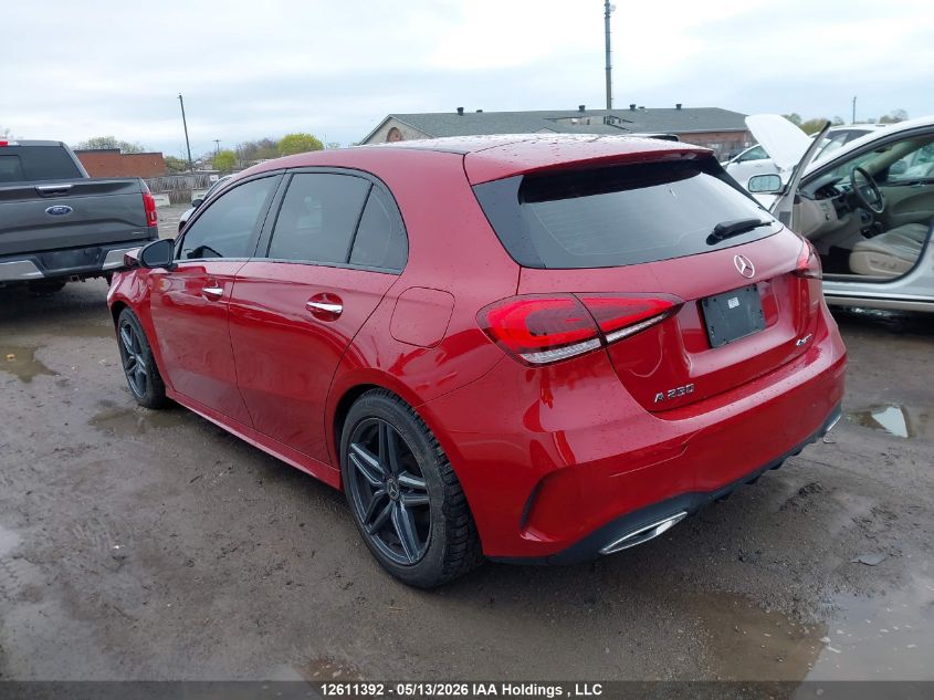 2021 MERCEDES-BENZ A | W1K3F4HB7MJ320656