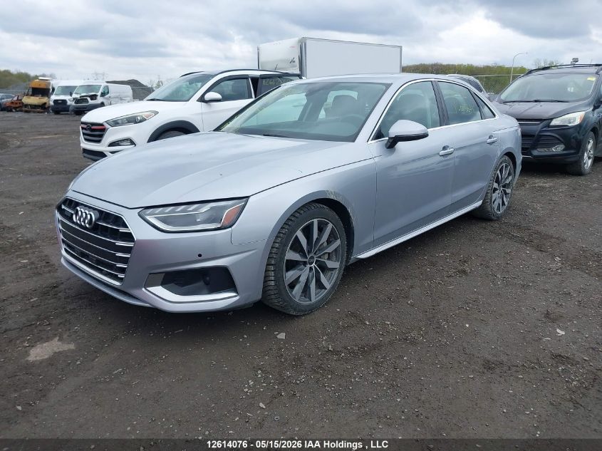 2024 AUDI A4 | WAUAAAF49RN005678