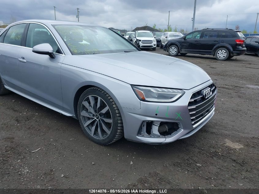 2024 AUDI A4 | WAUAAAF49RN005678