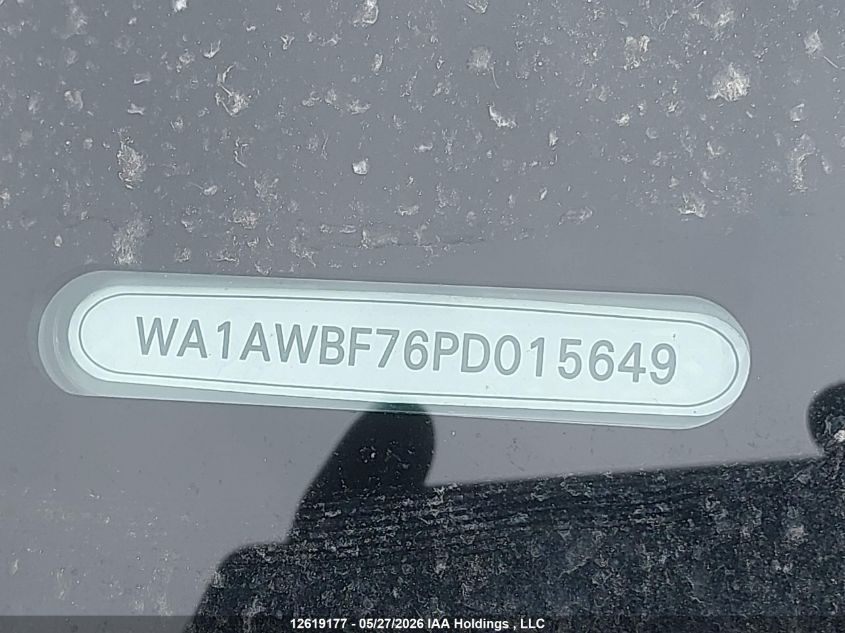 2023 AUDI SQ7 | WA1AWBF76PD015649