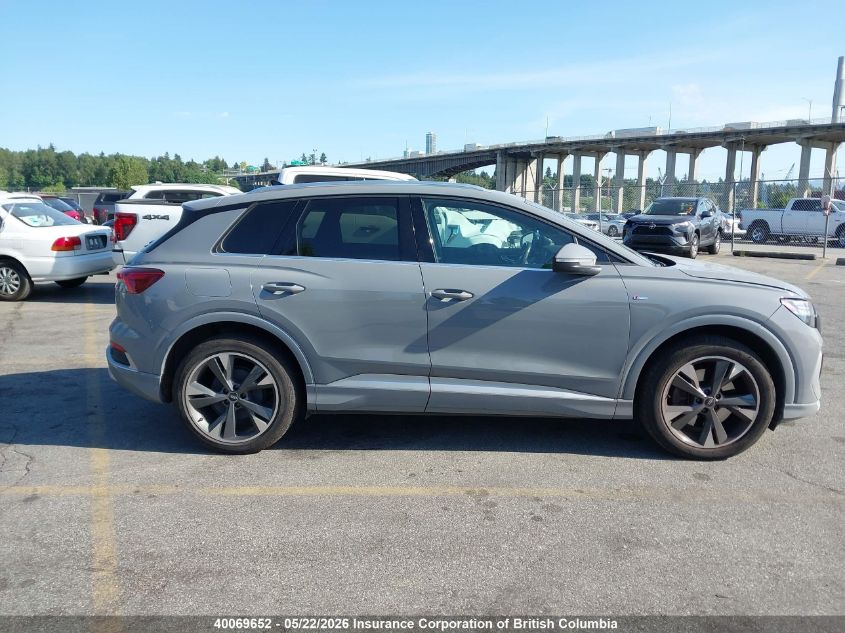 2022 AUDI Q4 | WA1M2AFZ6NP013903