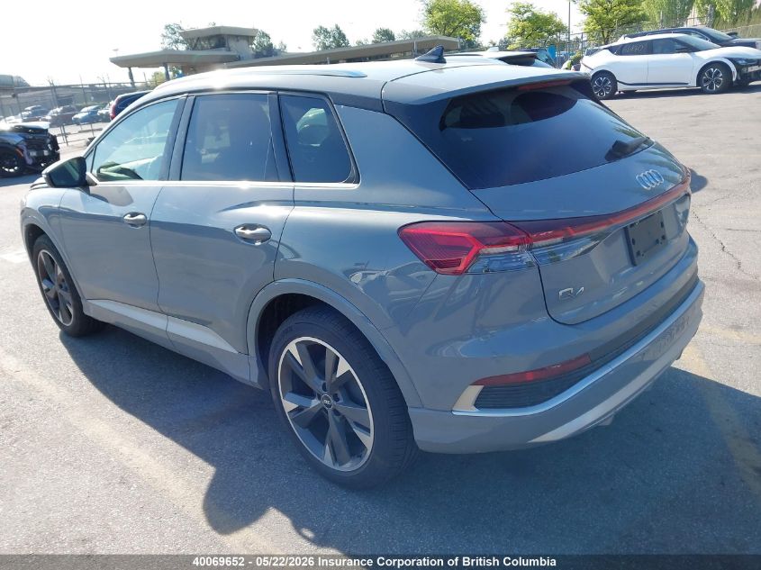 2022 AUDI Q4 | WA1M2AFZ6NP013903