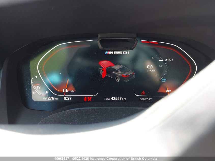 2020 BMW M850XI | WBABC4C07LCD80976