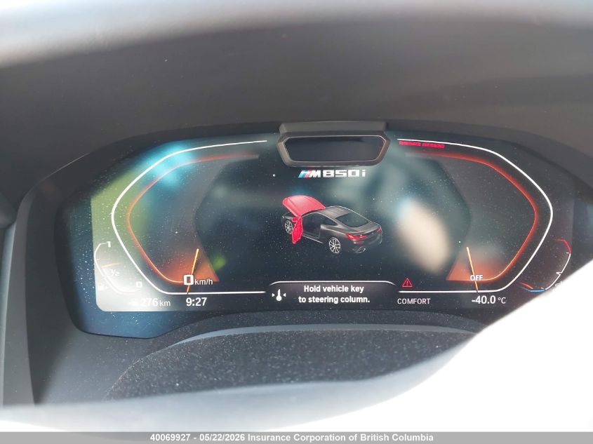 2020 BMW M850XI | WBABC4C07LCD80976