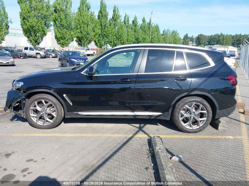 2022 BMW X3 | 5UX53DP04N9M32277