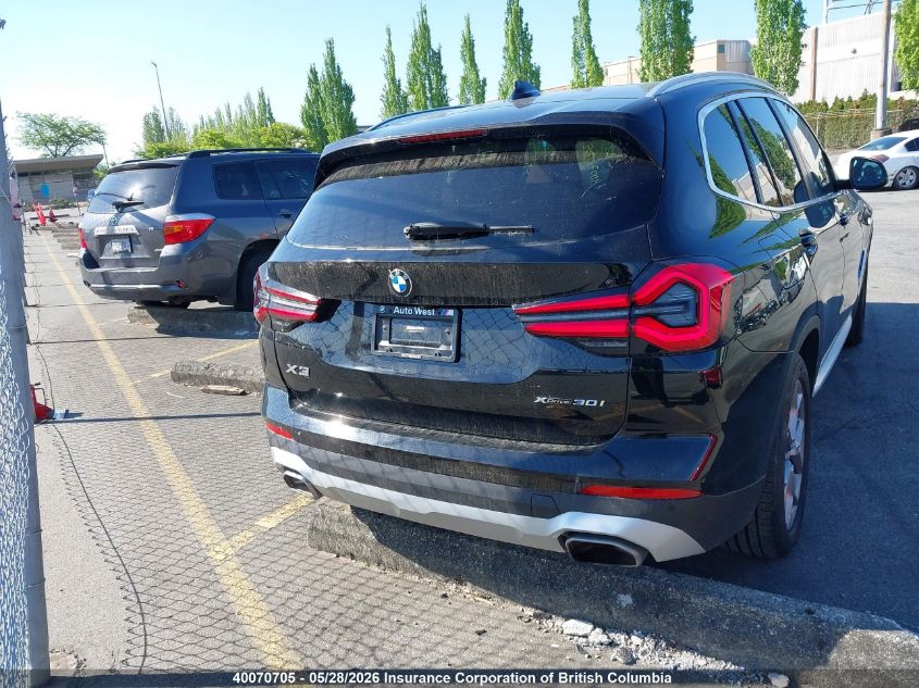 2022 BMW X3 | 5UX53DP04N9M32277