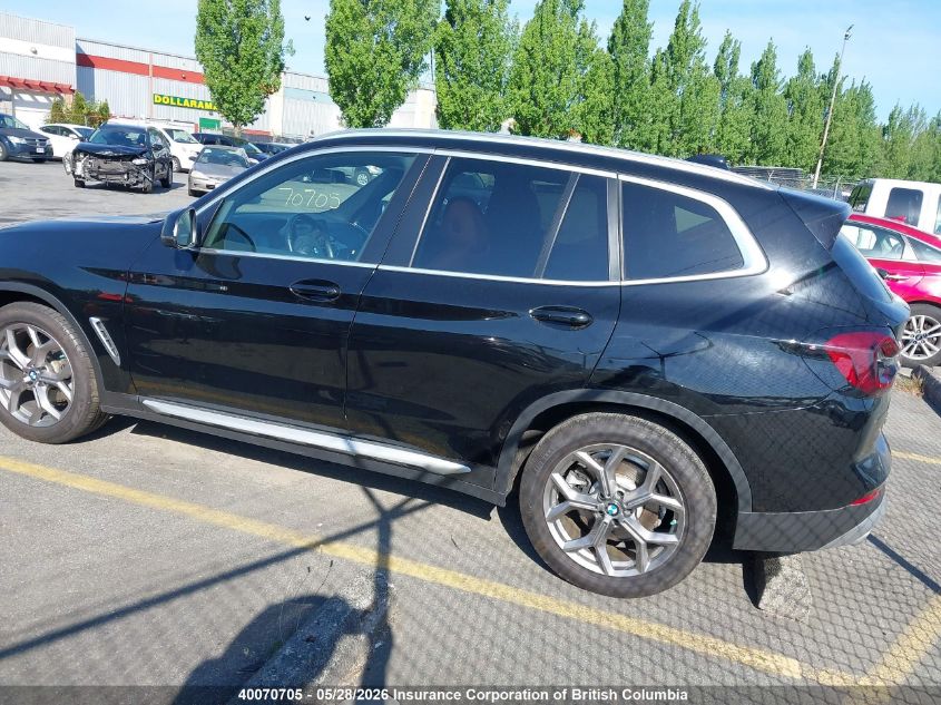2022 BMW X3 | 5UX53DP04N9M32277